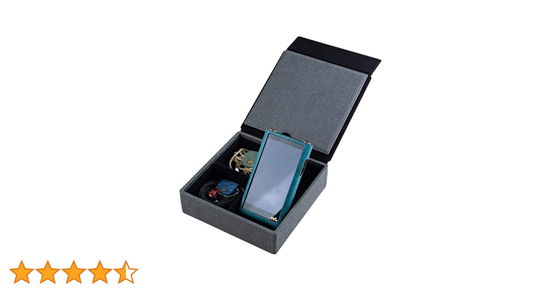 MITER キャリングケース DAP イヤホン 収納ケース ブルー Amazon | MITER キャリングケース DAP + Earphone イヤホン 収納